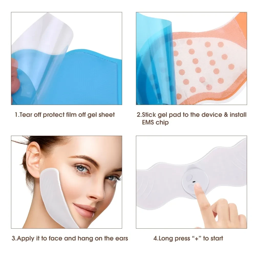 Facial Slimming Massager Women V Shape Facial Lifting Device