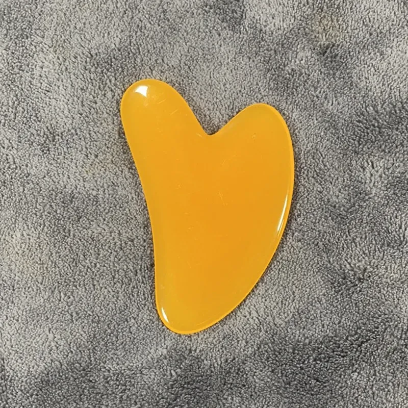 Heart-shaped Gu Sha Facial Scraping Sheet For Beauty Salon