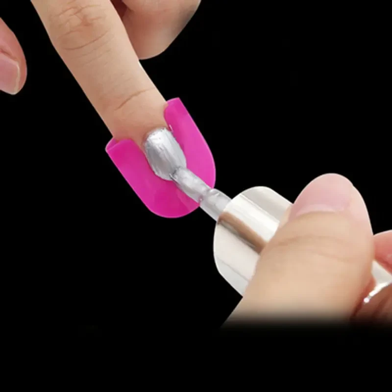 26 Pcs 10 Sizes U Curve Shape Nail Protector