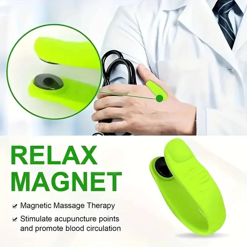 Migraine And Tension Relief Acupressure Clip -