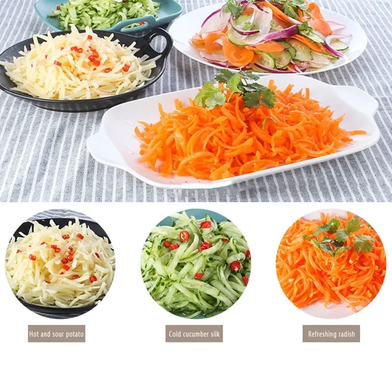 Vegetable Cutter Round Mandoline Slicer