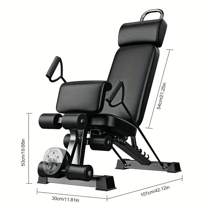 ADKING 17-in-1 Dumbbell Bench  Adjustable Home Gym Exercise Chair