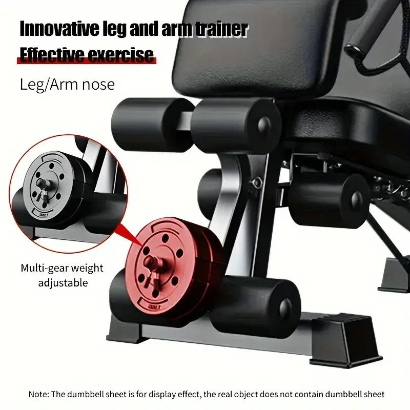 ADKING 17-in-1 Dumbbell Bench  Adjustable Home Gym Exercise Chair