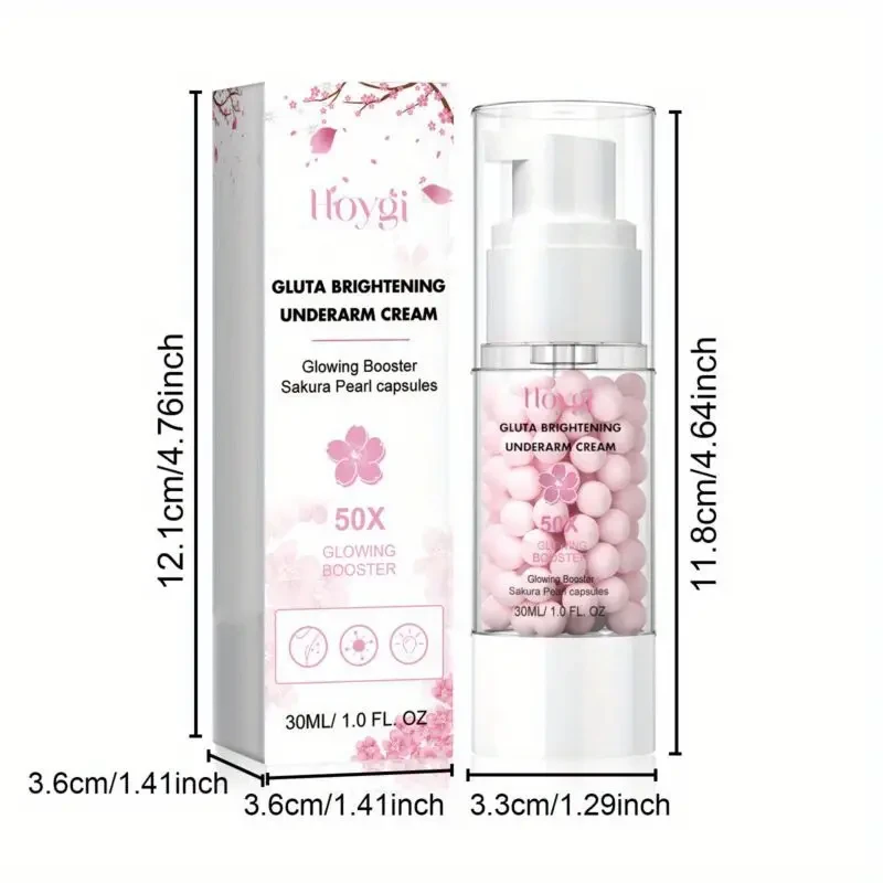 Underarm Body Care Cream - Hydrating & Moisturizing for Dark Skin (30ml)