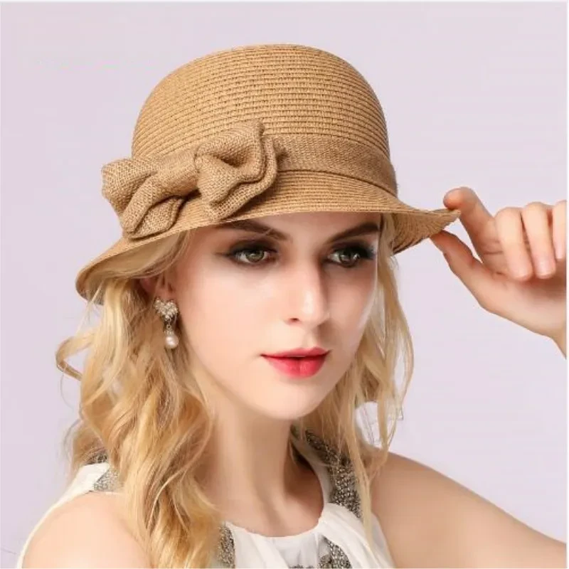 Sun Protection Women's Sun Hat Bow Hat