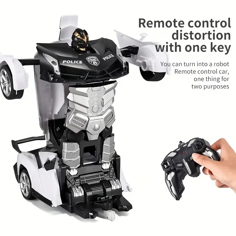 Transforming Robot Car - Truck with 360 Drift