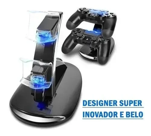 Dual Charger For PS4 Slim Playstation Control And Pro OIVO P4002
