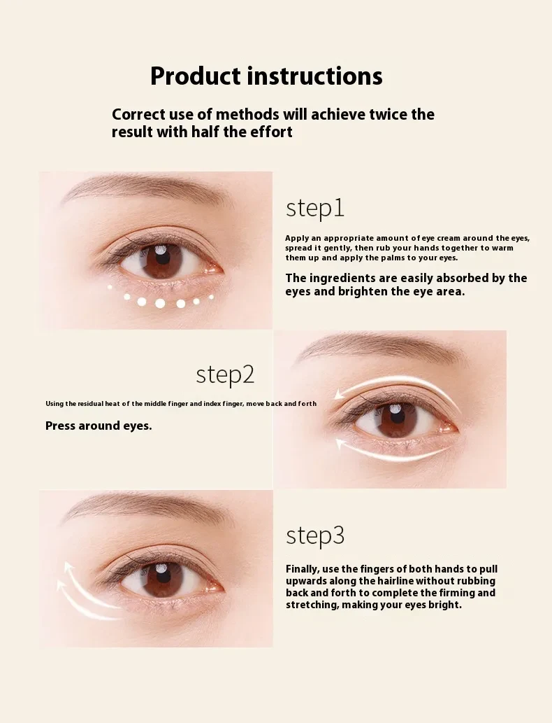 Nourishing Moisturizing Improve Fade Eye Lines