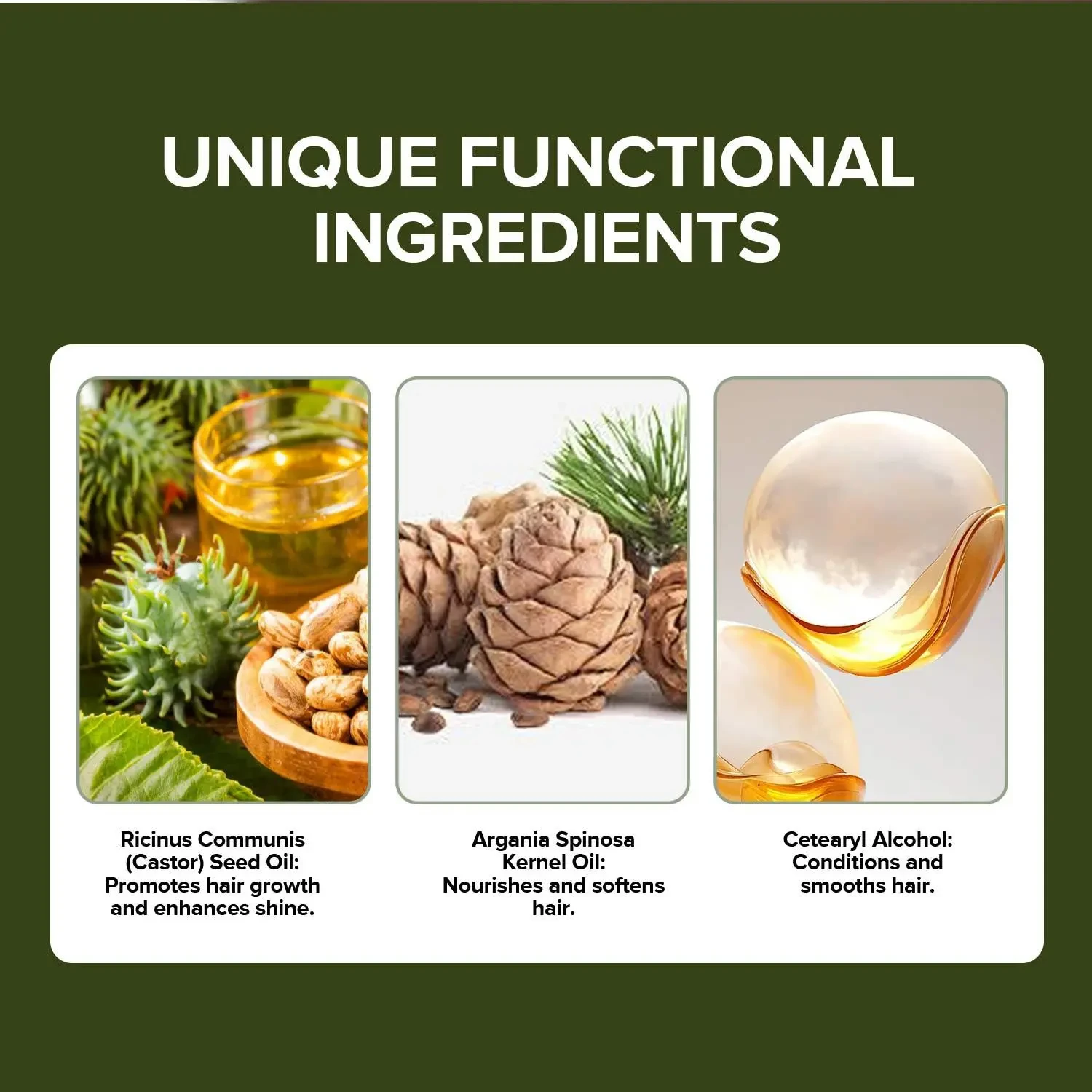 Black Castor Oil Curly Hair Cream Care