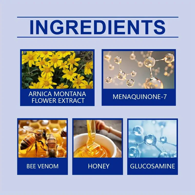 Bee Venom Joint Soothing Cream with Arnica and Menakinone