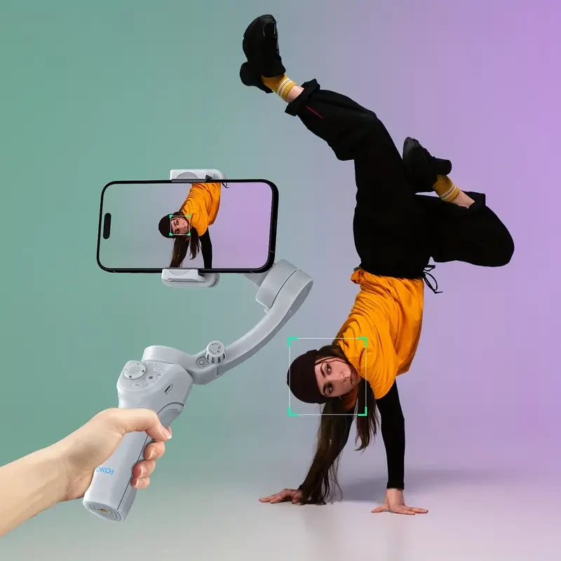 ProPlus 3-Axis Smartphone Gimbal Foldable & Vlog Ready