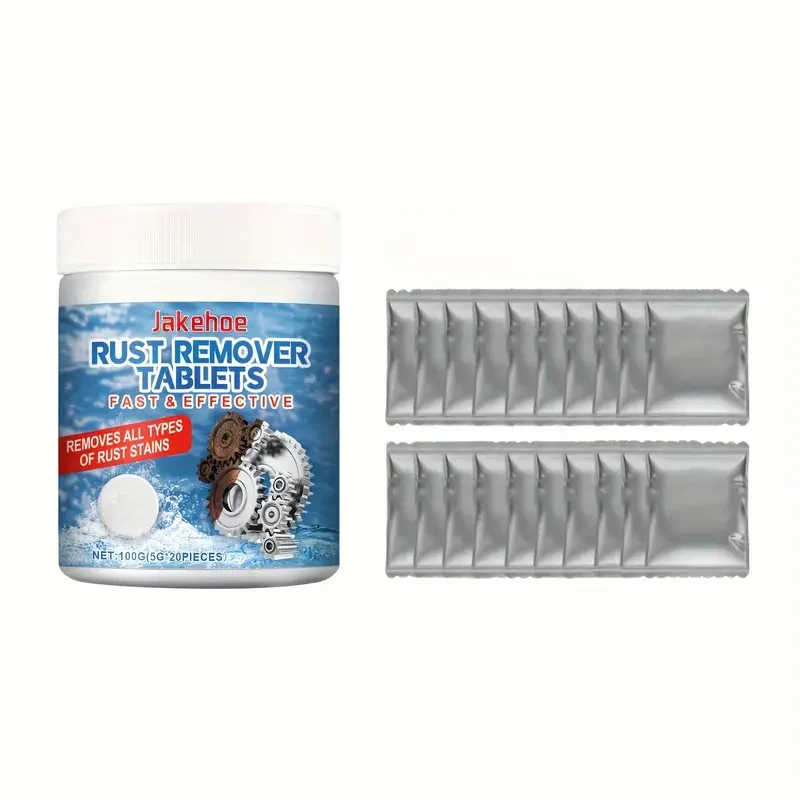 Jakehoe Multi-Purpose Rust Remover Tablets Stain & Shine Restorer