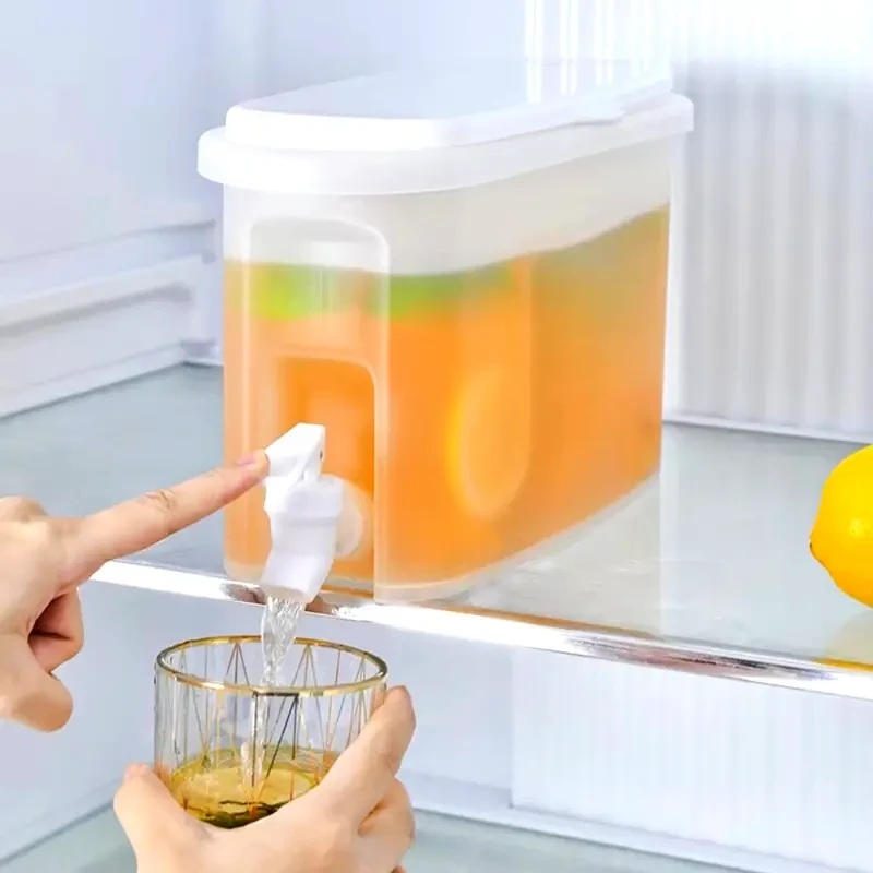 3.5L Refrigerator Beverage Dispenser  BPA-Free with Spigot