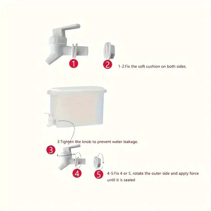 3.5L Refrigerator Beverage Dispenser  BPA-Free with Spigot