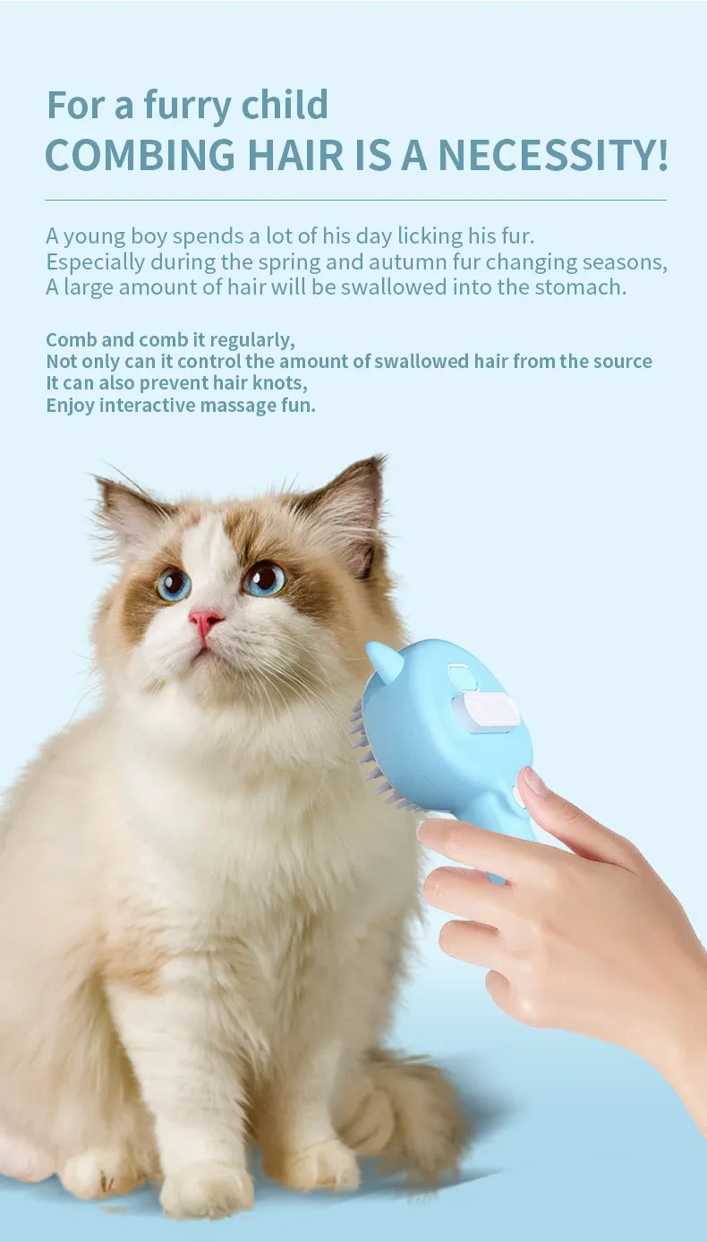 Grooming Self Cleaning Slicker Brush For Pets