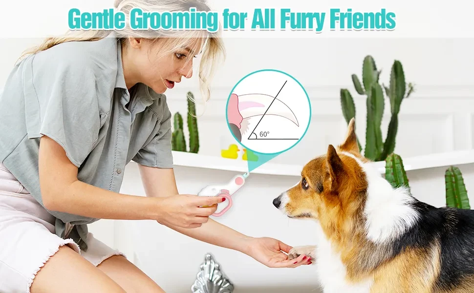 LED Pet Nail Clipper Easy and Pain Free