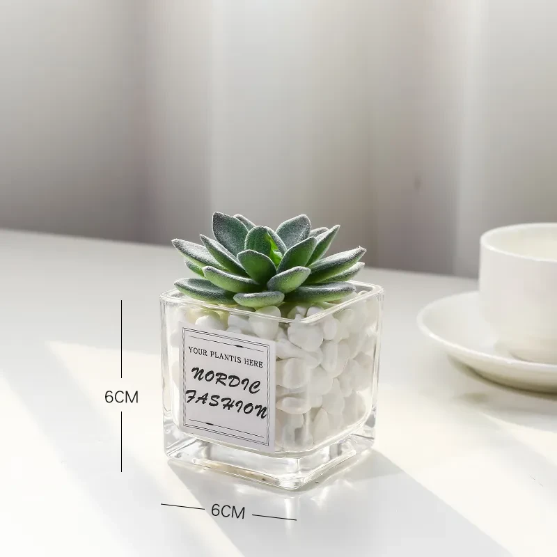 Simulation Green Plant Small Potted Office Desktop