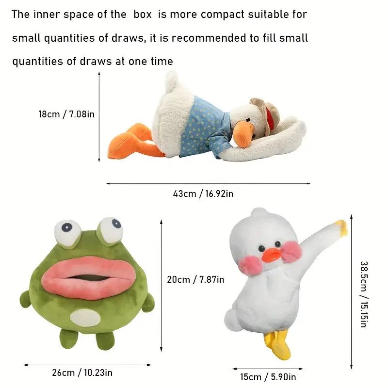1pc Adorable Duck-Shaped Hanging Car Tissue Holder