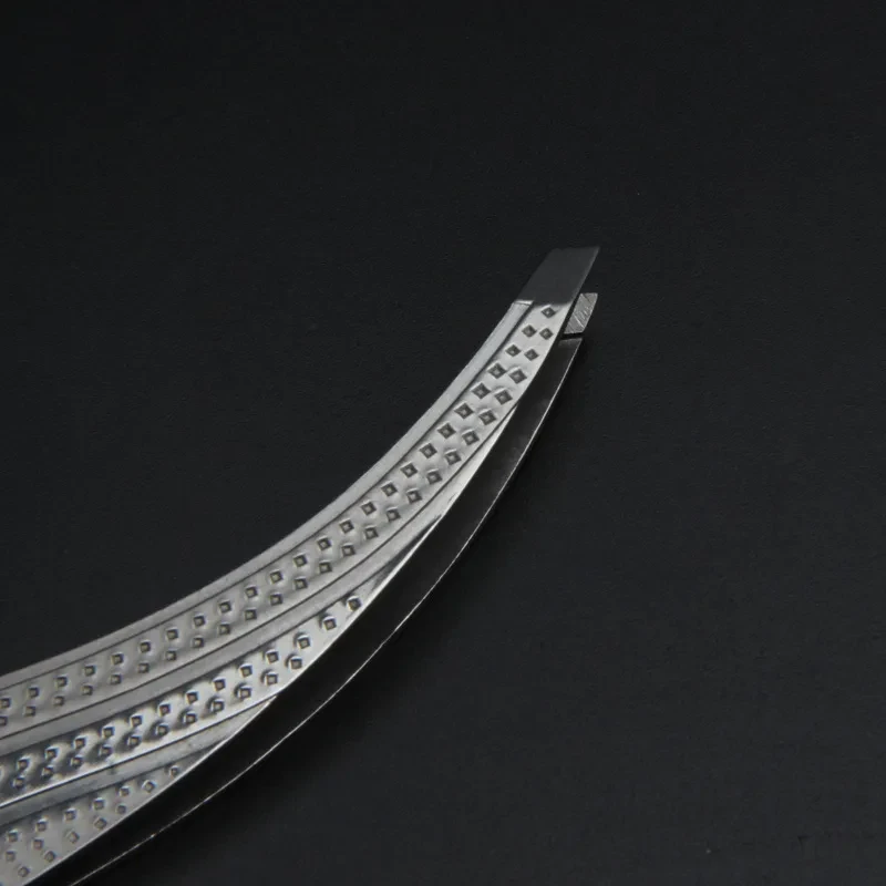 Stainless steel eyebrow shaping knife tool