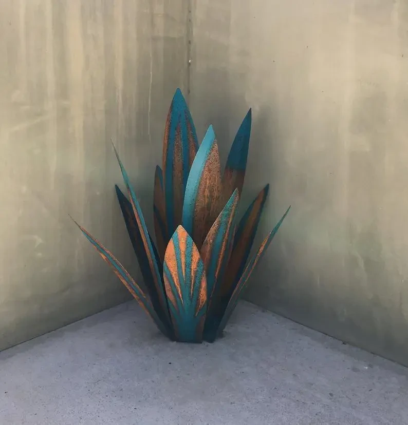 Iron Art Agave Plant Ornament