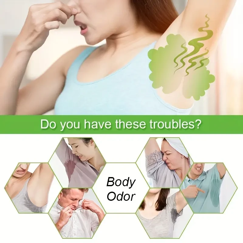 3Pcs Long-Lasting Body Armpit Deodorant Soothing & Refreshing