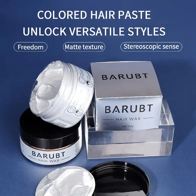 Temporary Hair Color Wax Strong Hold & Matte Finish