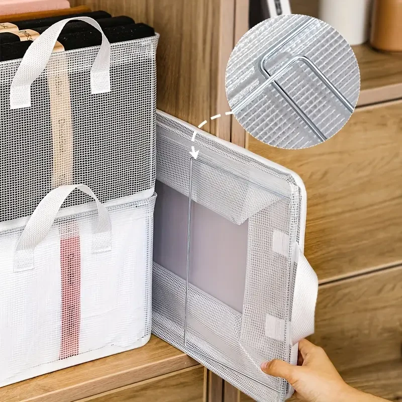 Foldable Storage Cube  Washable & Spacious Organizer