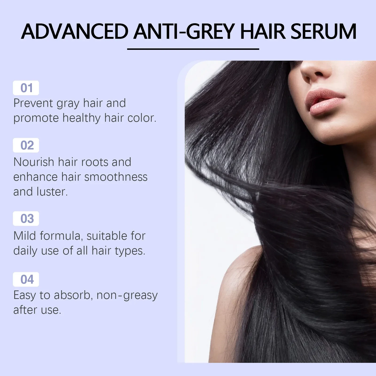 Gray Hair Care Solution