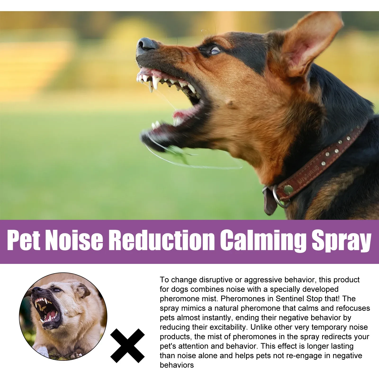 Pet Noise Reduction Spray Soothing Spray