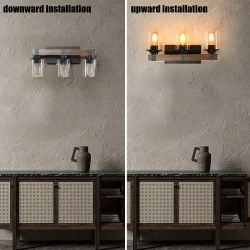 3 Lamps Farmhouse Dresser Lamps