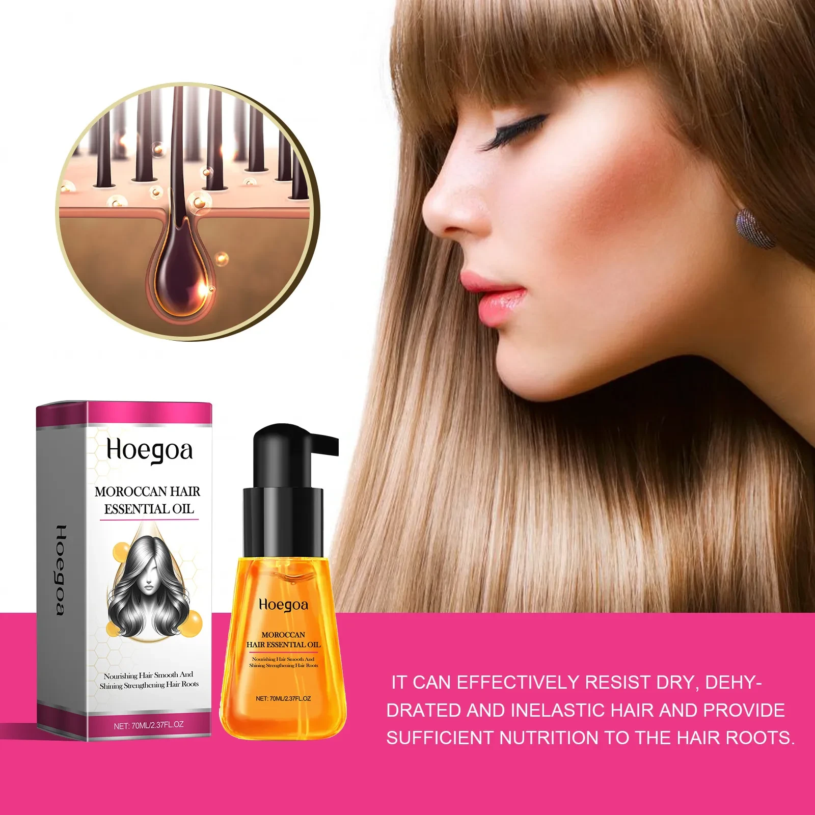 Essential Oil Moisturizing And Repairing Dry And Frizz