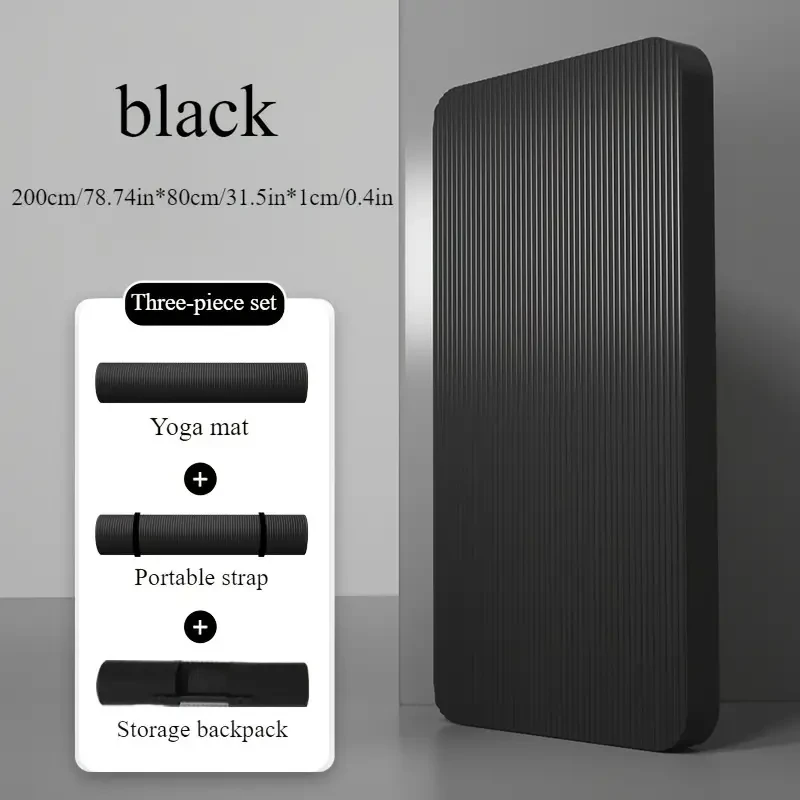 SY Premium Non-Slip Thickened NBR Fitness & Yoga Mat for Men