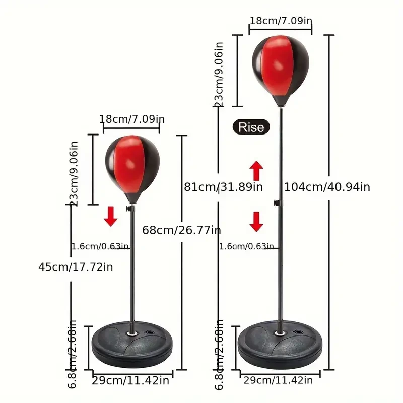Boxing Speed Ball Set Professional Training Reaction Ball for Teens & Adults