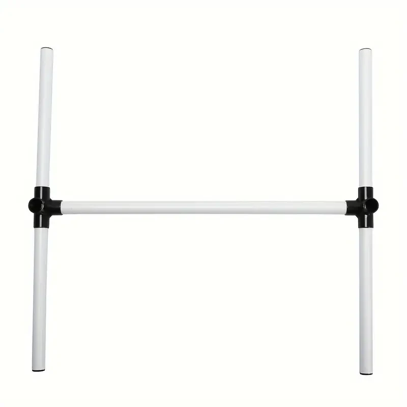 4-Pack Adjustable PVC Hurdle Jump Bar Set