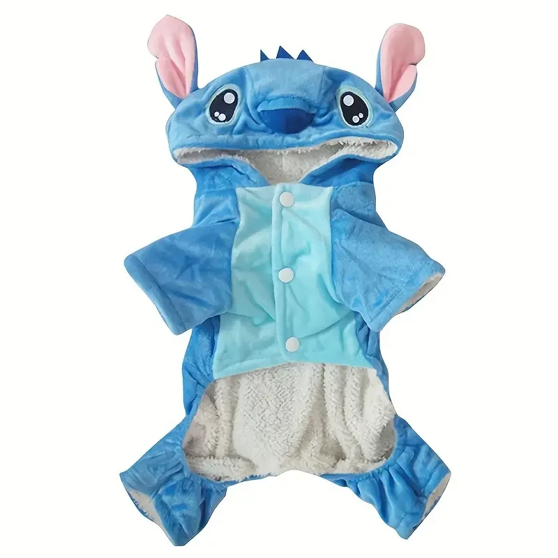 Adorable Stitch Character Plush Dog Costume