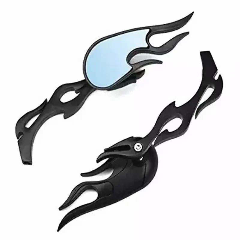 Modified Universal Rearview Mirror For Large Displacement Vehicles