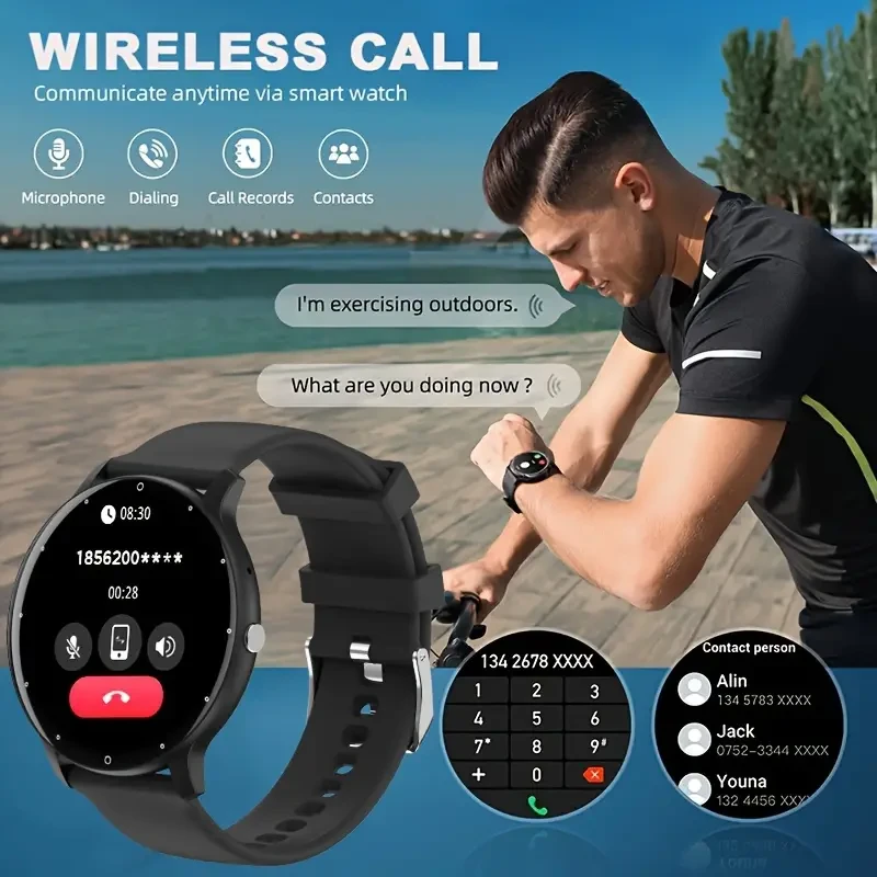 Smartwatch, 3.53cm Full Touch Screen,