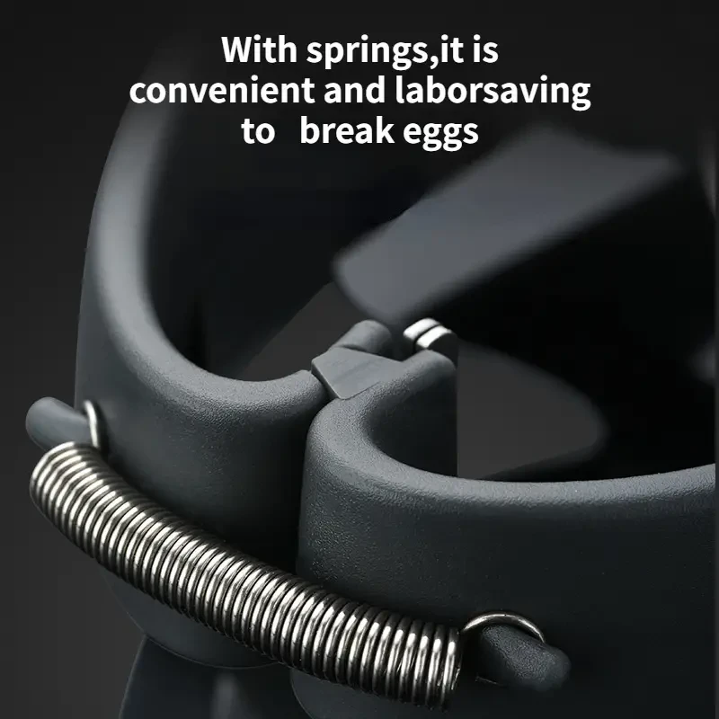 2-in-1 Multi-Functional Stainless Steel Egg Opener and Separator