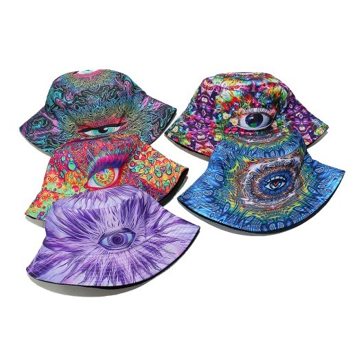 Hip Hop Beach Traveling-cap Three-dimensional Eyes Fisherman Hat