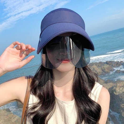Universal For Summer Lengthened Large Brim With Sun Protection Lens