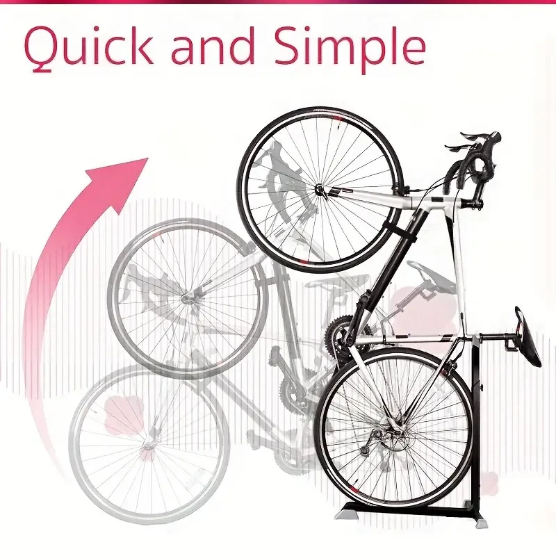 Portable Space-Saving Bike Stand Rack