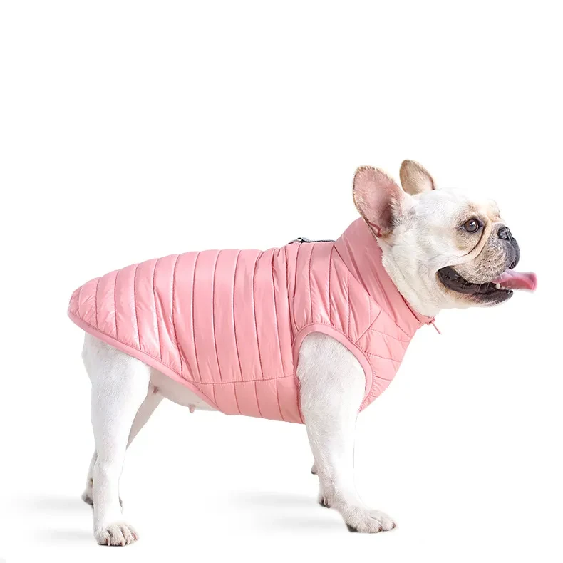 Pet Dog Clothing Autumn And Winter Full Nylon zipper