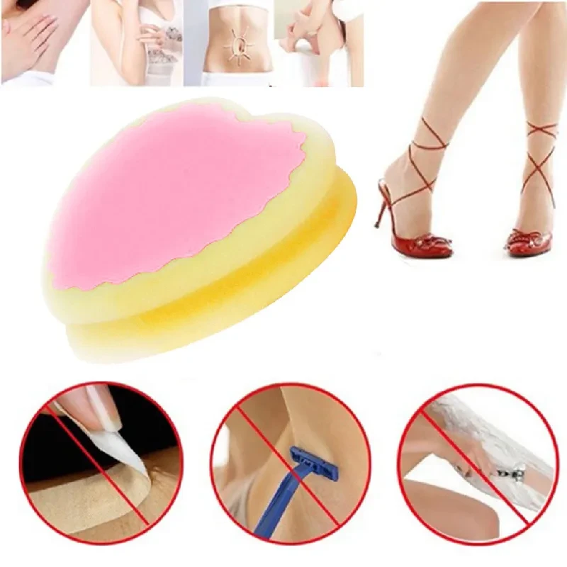 3pcs Painless Hair Removal Depilation Soft Sponge Pad