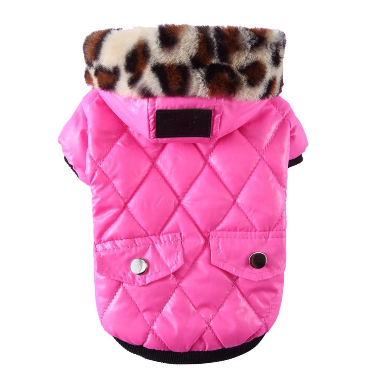 Cross-border pet supplies pet clothes dog clothes autumn and winter fur collar coat pet dog clothing
