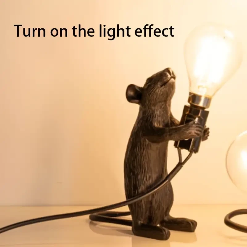 Chic Nordic-Inspired Mini Mouse Table Lamp