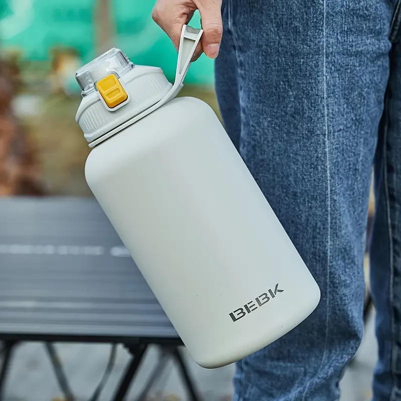 Heavy Duty Vacuum Flask - Insulated Water Bottles (50.72oz/84.54oz) for Hot and Cold Beverages