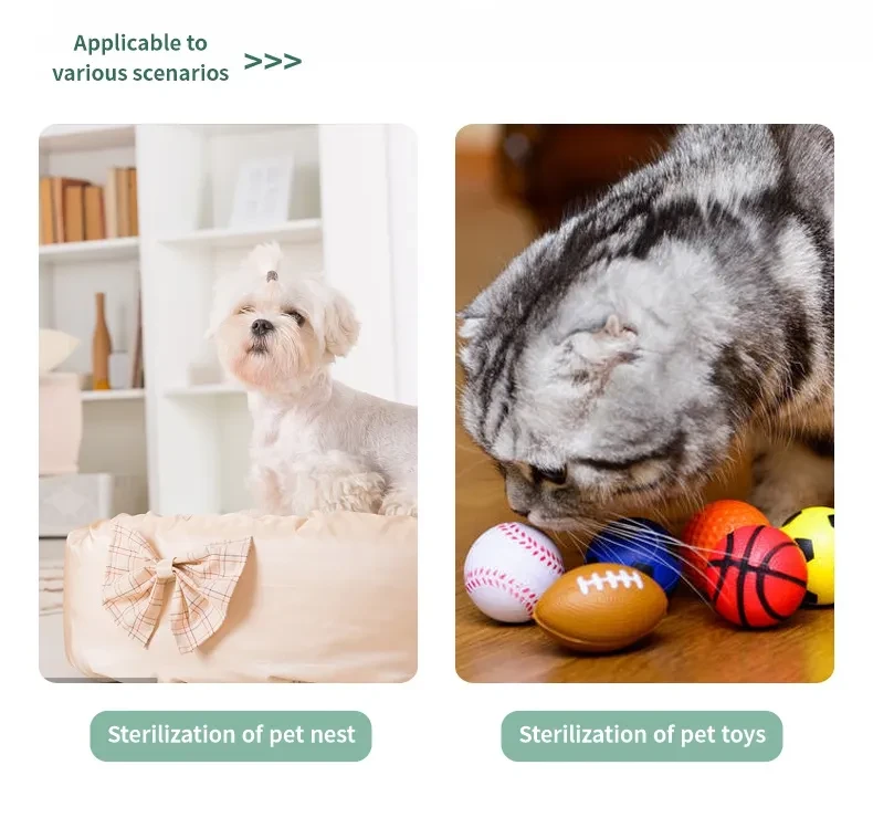 Pet Thin Germicidal Sterilizing Comb