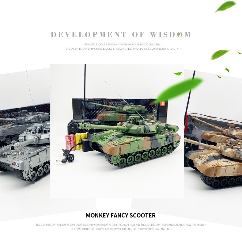 Children's remote control tank