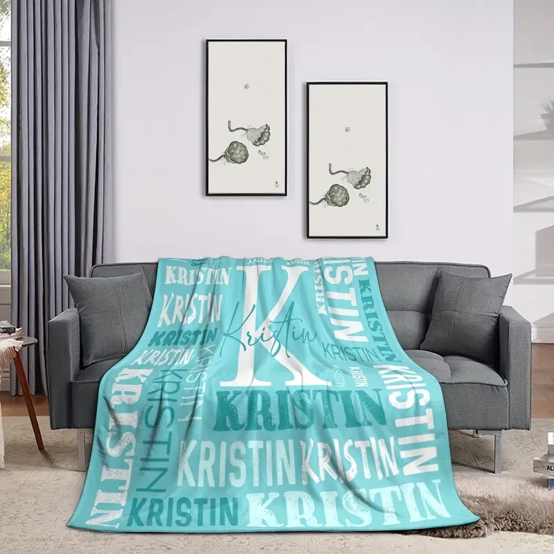 Personalized Name Fleece Blanket