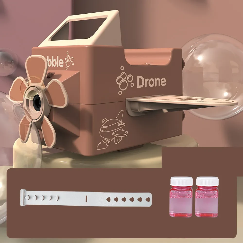 Children's Electric Bubble Cartoon Airplane Wrist Toy